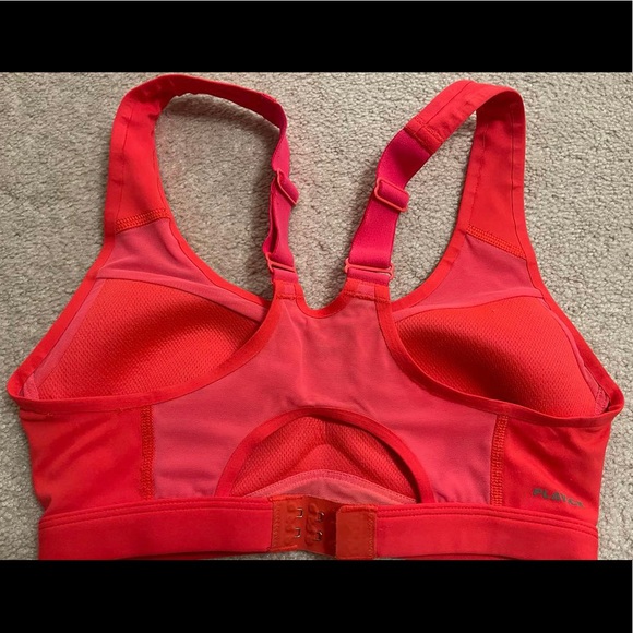 Reebok Women’s Orange Crop Top - Picture 2 of 2